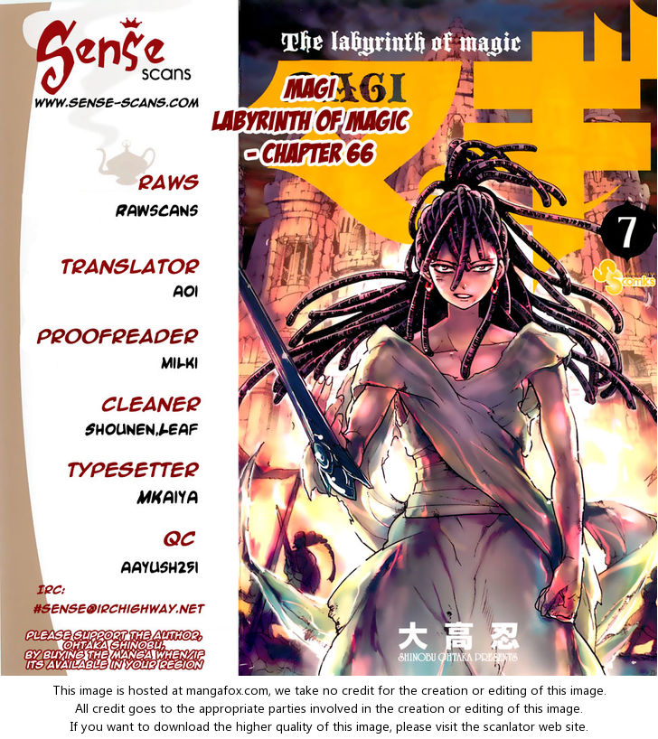 Magi 66: Holy Palace's Aladdin at MangaFox.me