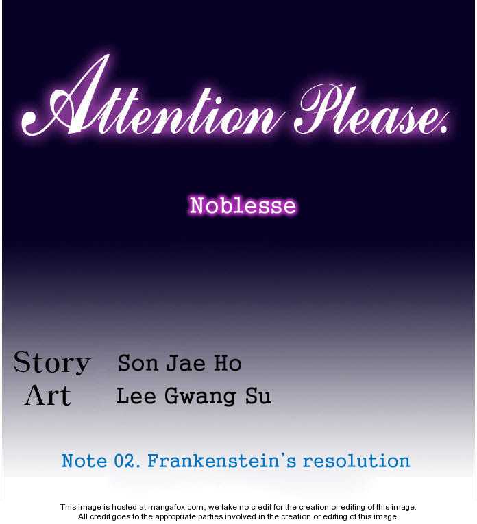 Noblesse 167.5: Attention Please. Note 02 at AnimeShippuuden.me