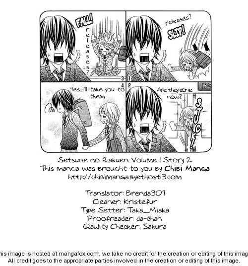 Setsuna no Rakuen 3.5: Side Story at MangaFox.me