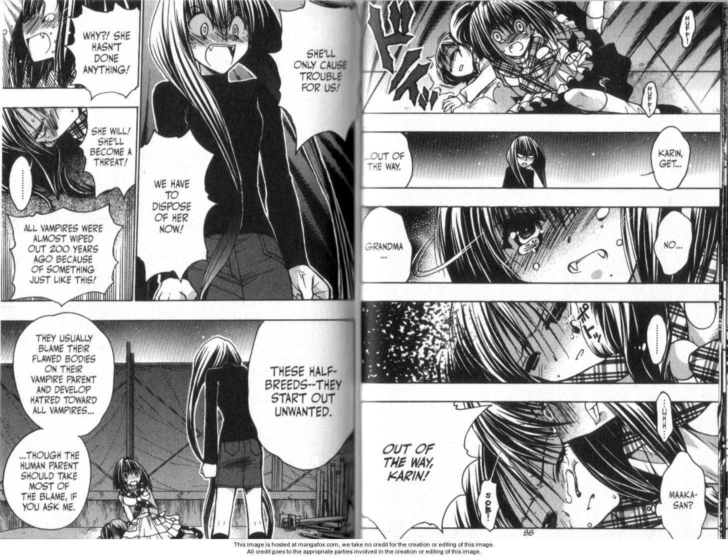 Chibi Vampire 42: Karin's Disclosure and Elda's Suggestion ~Disclosure~ at MangaFox.me