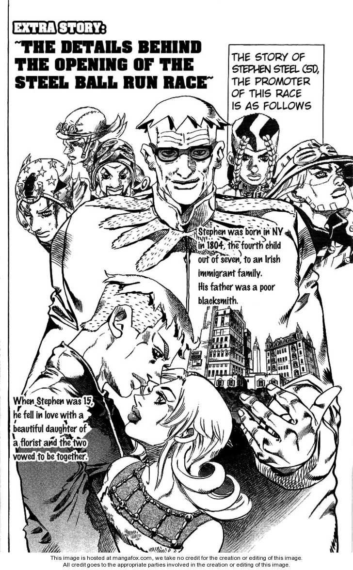 Steel Ball Run 9.5: The Details Behind the Opening of the Steel Ball Run Race at MangaFox.me