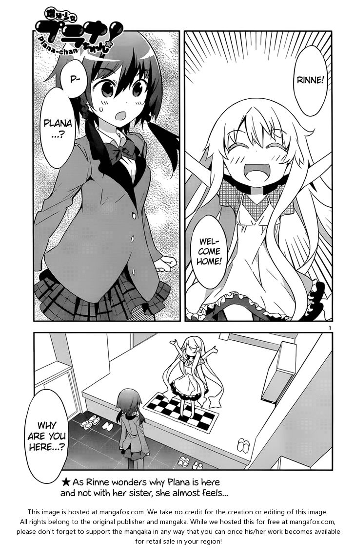Zoushoku Shoujo Plana-chan! 21: Plana-chan and Rinne at MangaFox.me