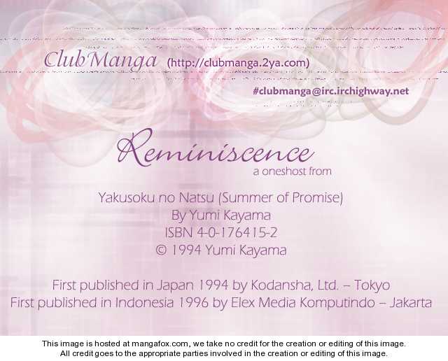 Yakusoku no Natsu 2: Reminiscence at MangaFox.me