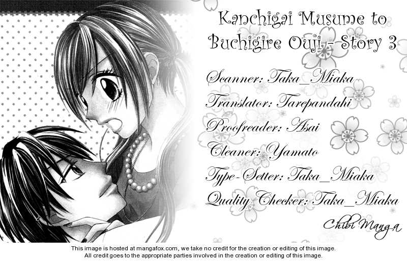 Kanchigai Musume to Buchigire Ouji 3: Gyu to dai Kirai at MangaFox.me