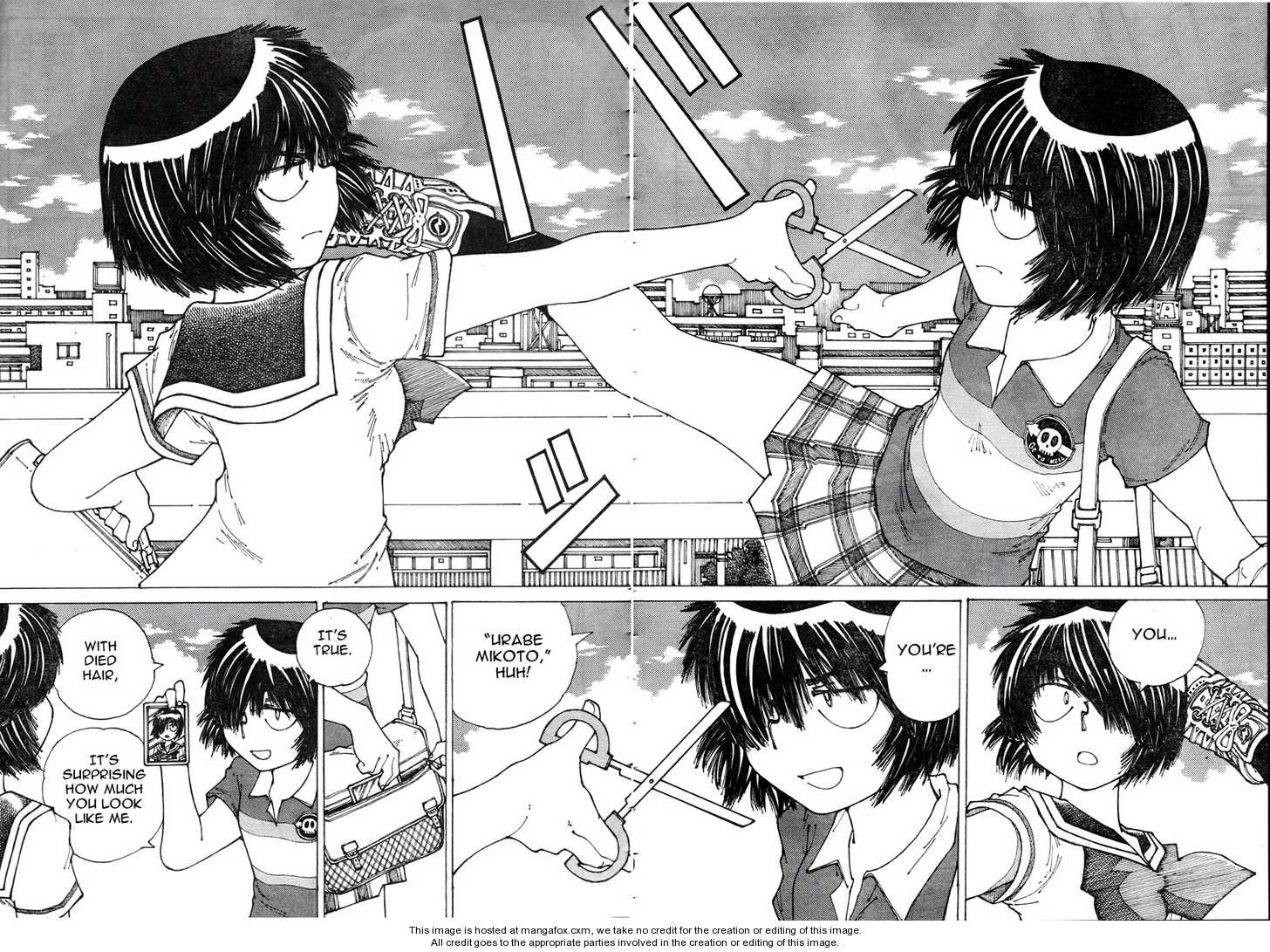 Mysterious Girlfriend X 37: Mysterious High Kick at MangaFox.me