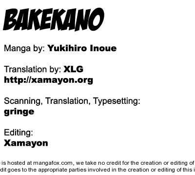 Bakekano 10: Thoughts Running Wild! + [Special Chapter: The Lovely Alice's Occult Cooking] at MangaFox.me