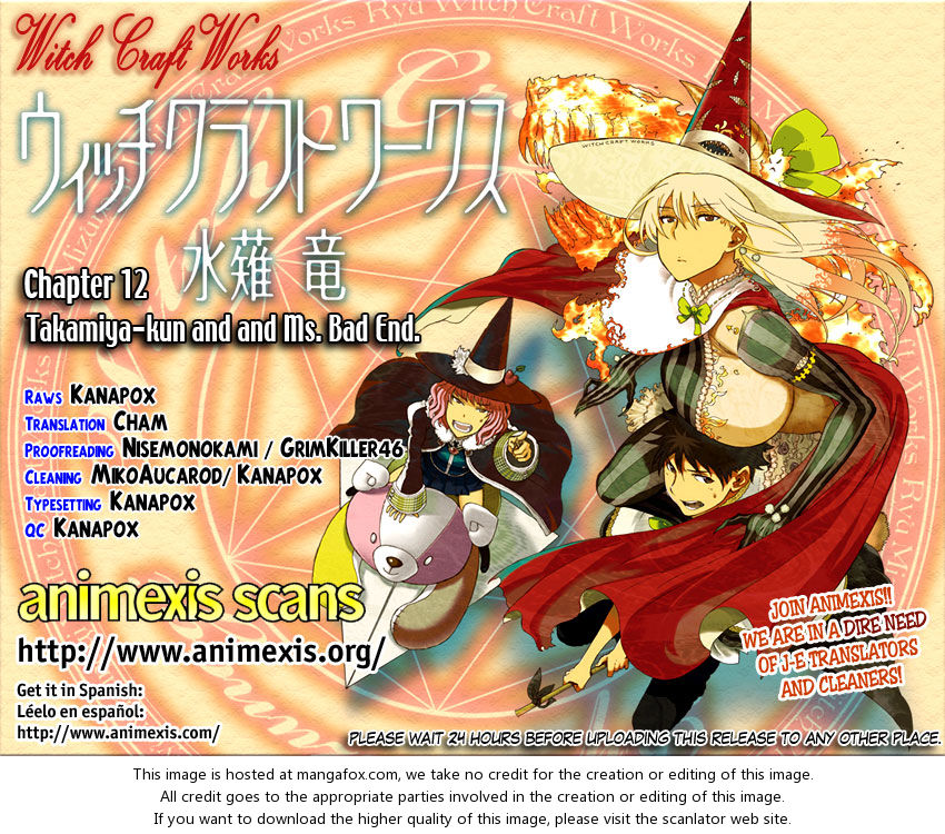 Witch Craft Works 12: Takamiya-kun and Ms. Bad End at MangaFox.me