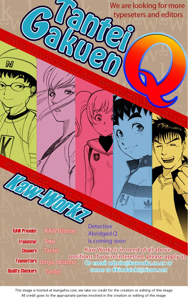 Tantei Gakuen Q 59: The Collector's Killer 9 at MangaFox.me