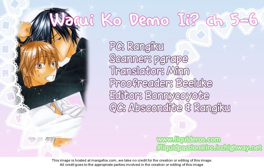 Waruiko Demo Ii? 5: Chapter 5-6 at MangaFox.me