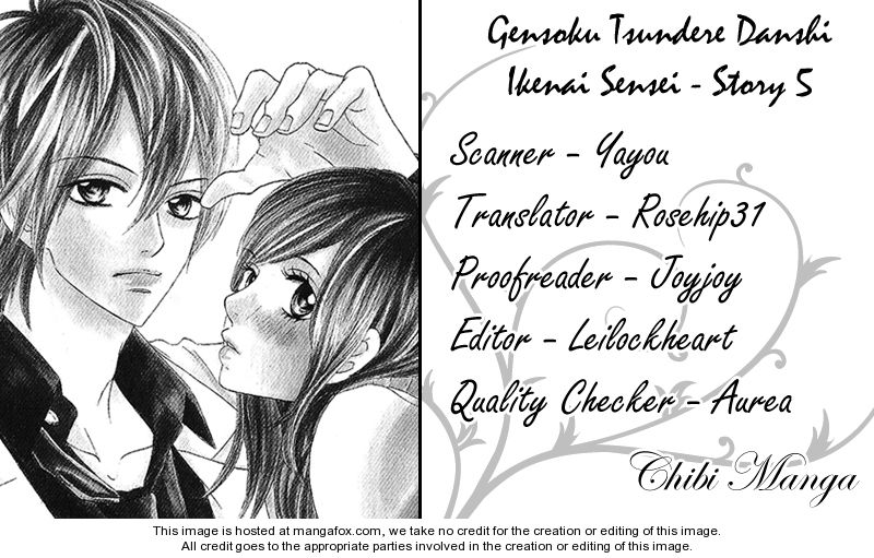 Gensoku Tsundere Danshi Ikenai Sensei 5: Mi Da Ra —Choukyou— [Try It From —Tutor—] at MangaFox.me
