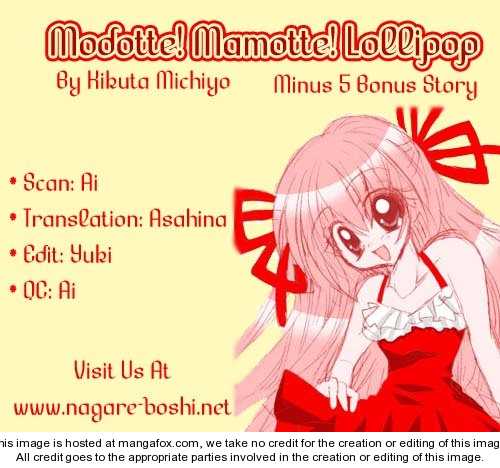 Modotte! Mamotte! Lollipop! 19.5: Side Story: Minus 5 Love at MangaFox.me