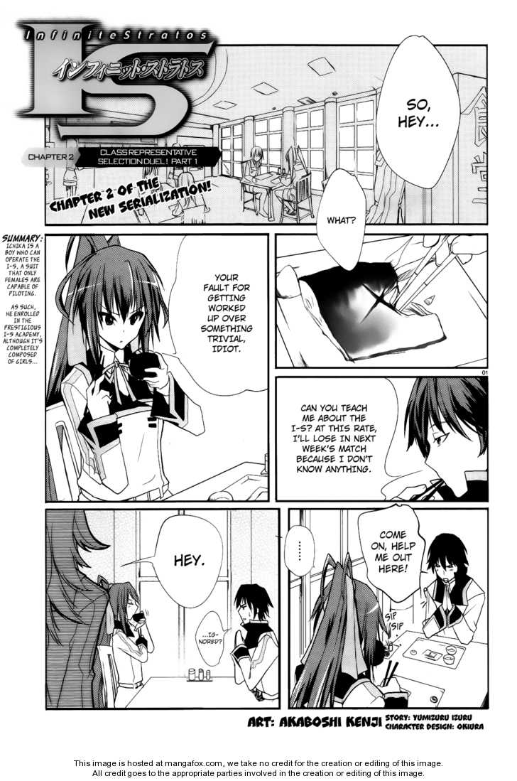 Infinite Stratos 2: Class Representative Selection Duel! Part 1 at MangaFox.me
