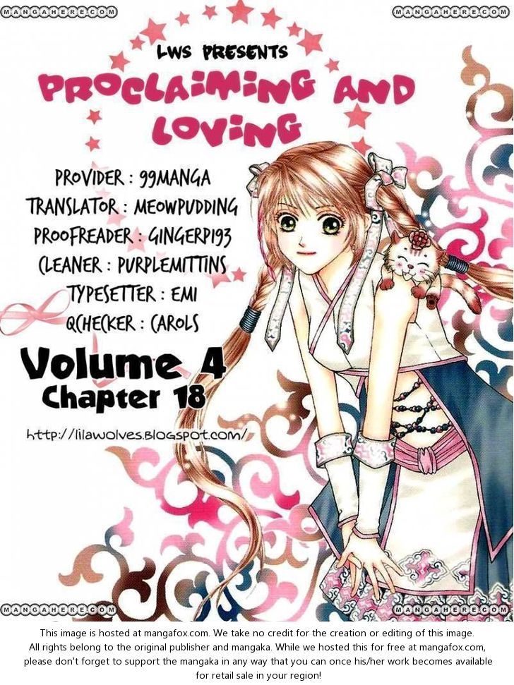 Proclaiming and Loving 18: The Fierce Jealously at MangaFox.me