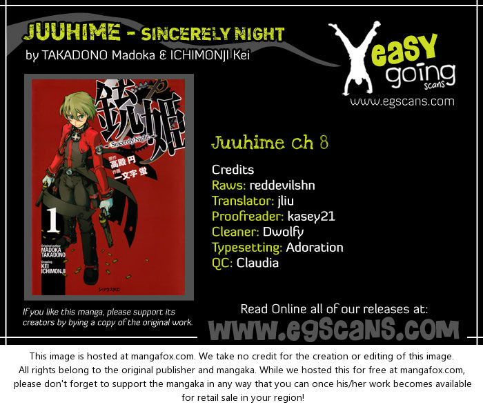 Juuhime - Sincerely Night 8: The Purity of Darkness (2) at MangaFox.me