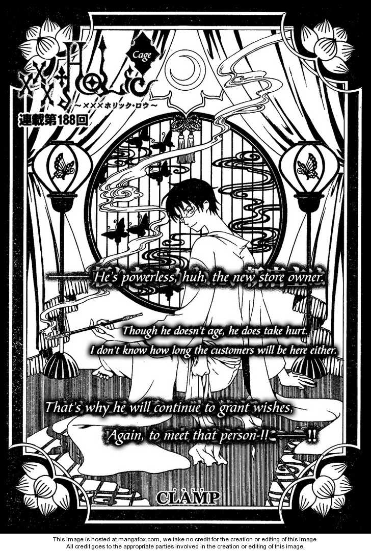 xxxHOLiC 188 at MangaFox.me