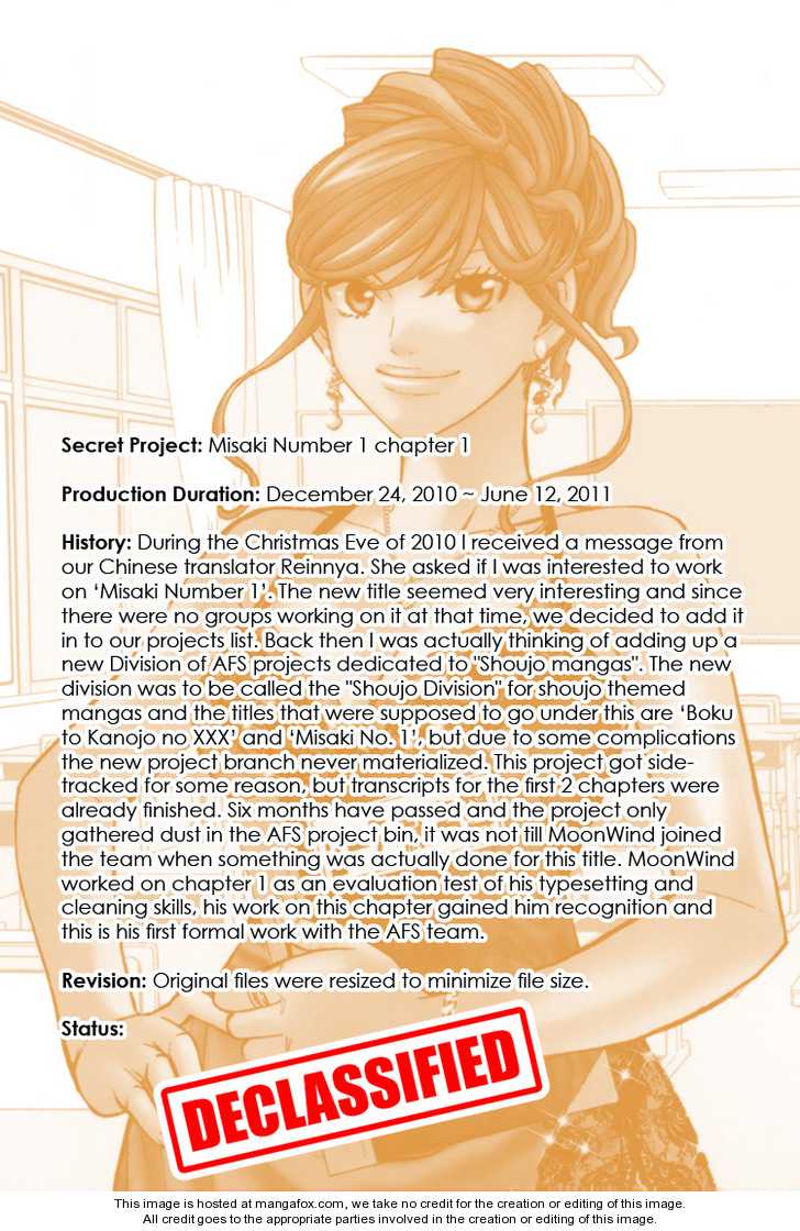 Misaki Number One!! 1: A Meddlesome Girl at MangaFox.me