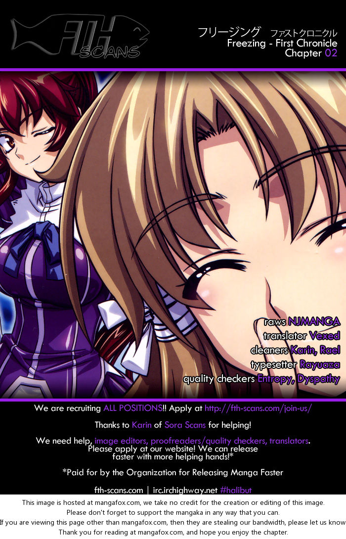 Freezing: First Chronicle 2 at MangaFox.me
