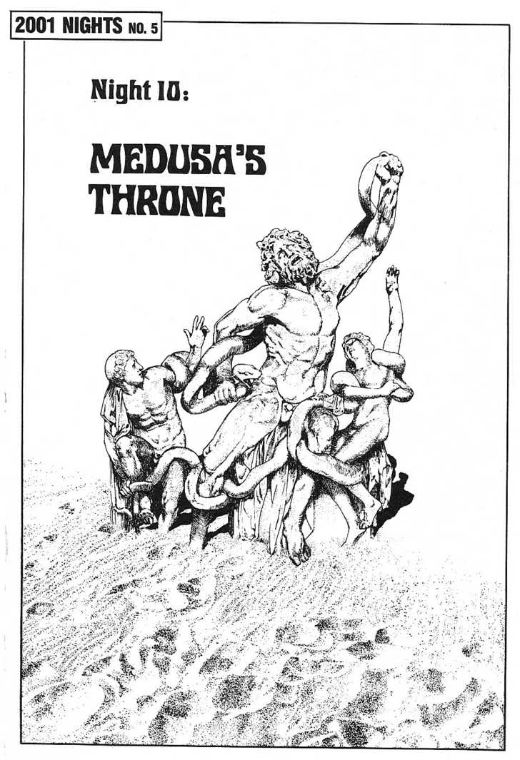 2001 Nights 0: 10.Medusa's Throne \ Expedition A: City of Stone \ Expedition B: Ocean of Sand \ Expedition C: Medusa's Gaze \ 11.A Stranger's Footsteps at MangaFox.me