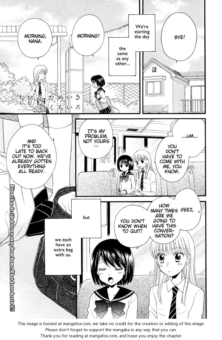 Kuchibiru Tameiki Sakurairo (MORINAGA Milk) 4: Running Away... For Real at MangaFox.me